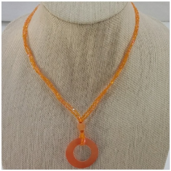 Jewelry - Handmade Beaded Multi-Strand Necklace.